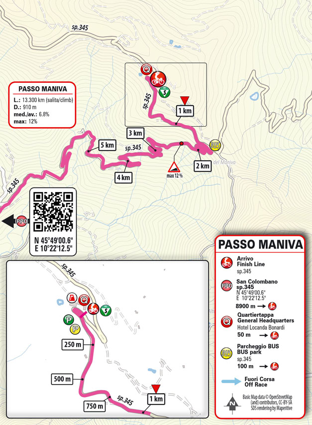 Arrivo/Finish Tappa 1 Giro Next Gen 2025
