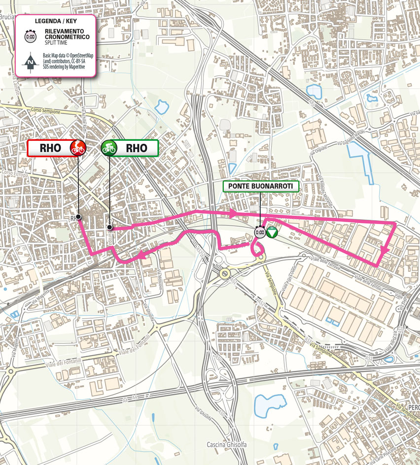 Planimetria/Map tappa 2 Giro Next Gen 2025