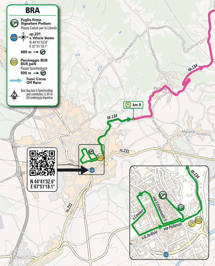 Partenza/Start Tappa 6 Giro Next Gen 2025