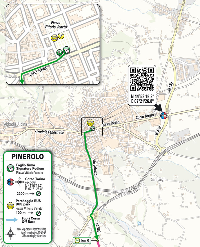 Partenza/Start Tappa 6 Giro Next Gen 2025