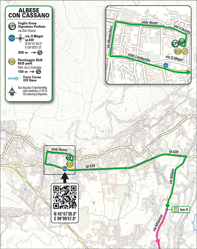 Partenza/Start Tappa 1 Giro Next Gen 2025